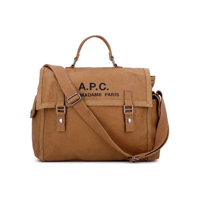 A.P.C. Unisex Canvas Tote Bag H61930 CAB CAMEL