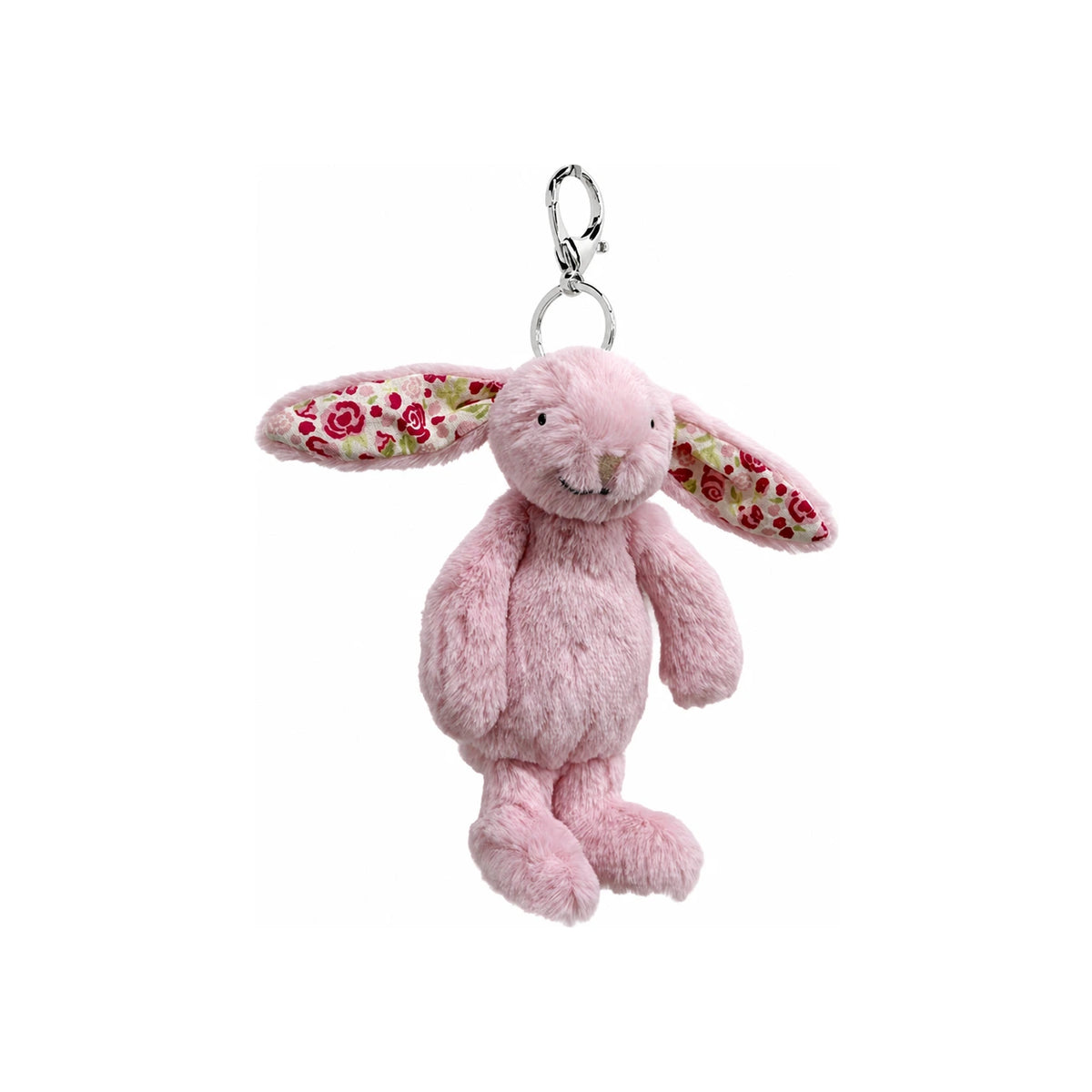 jELLYCAT Blushkin Blossom Bunny Bag Charm Keyring Accessory BP4ROSE