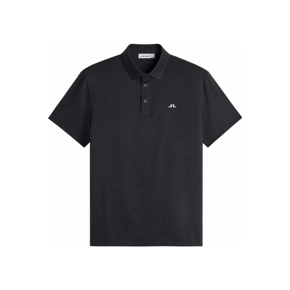 J LINDEBERG Men’s Bridge Polo Short Sleeve Golf T-Shirt Black