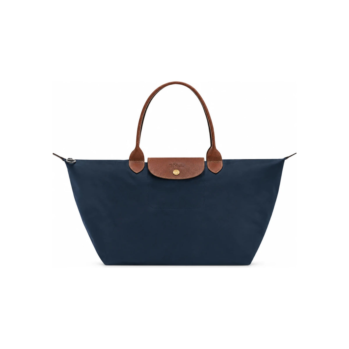 Longchamp Le Pliage Original L Top Handle Tote Bag Navy