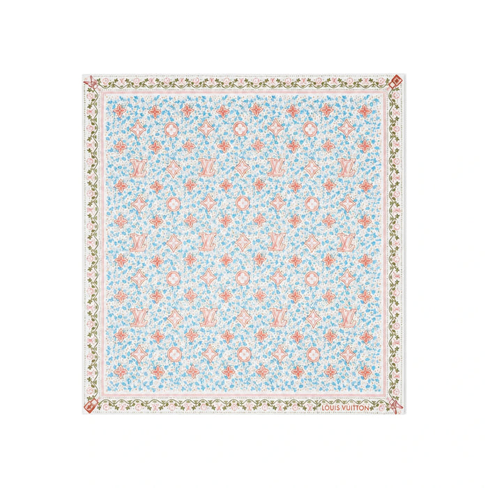 Louis Vuitton Garden Square 55 Scarf Bandana Muffler