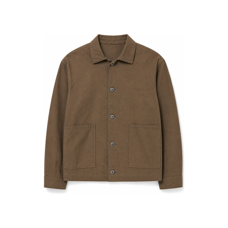 TAIGA TAKAHASHI LOT303 Denim Coverall Jacket TTSS26303 BEIGE