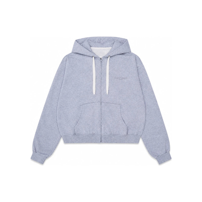 Maison Margiela Beige Logo Hoodie Sweatshirt Women S67HG0024 S25505 858