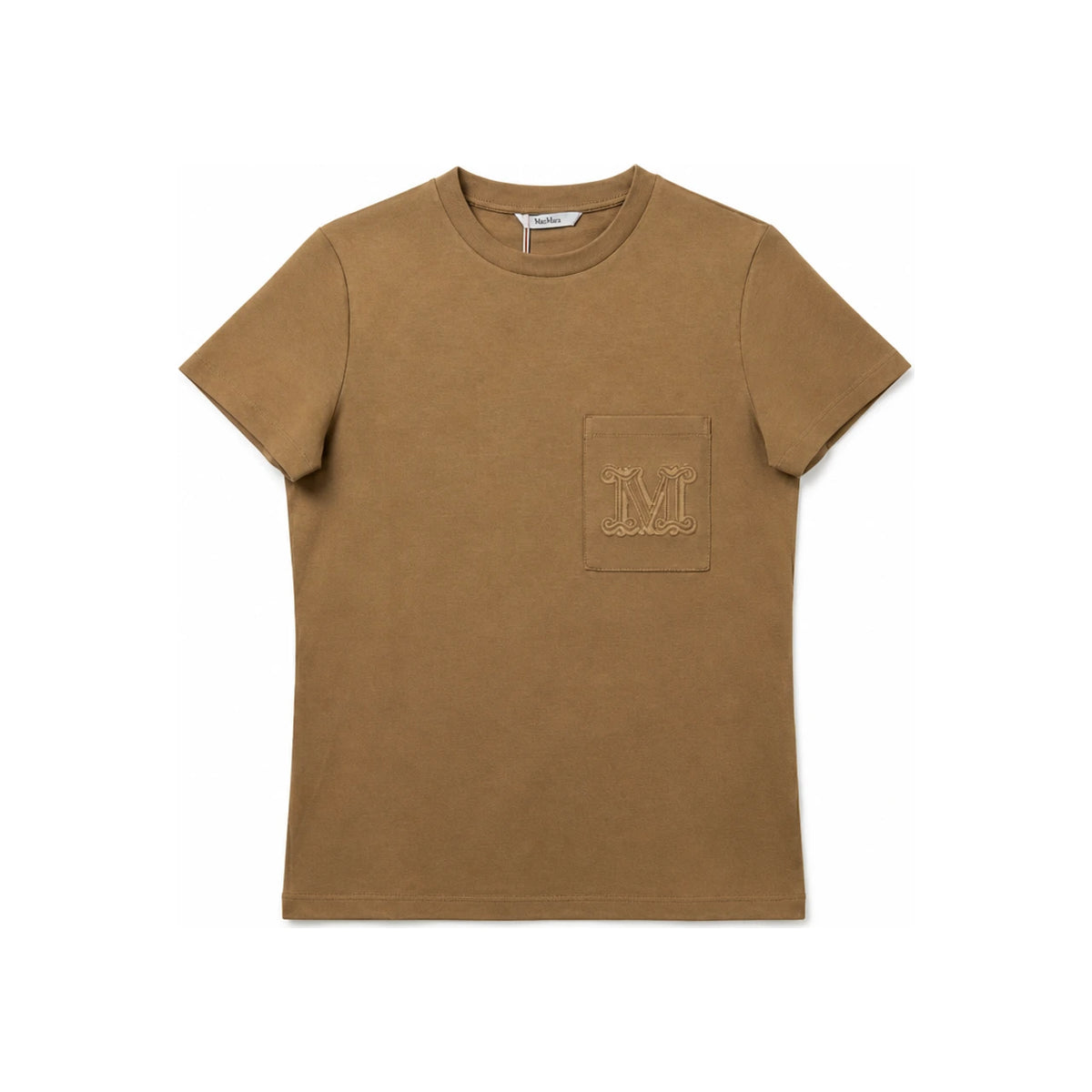 Max Mara PAPAIA Beige Short Sleeve T-Shirt 1946045106 007