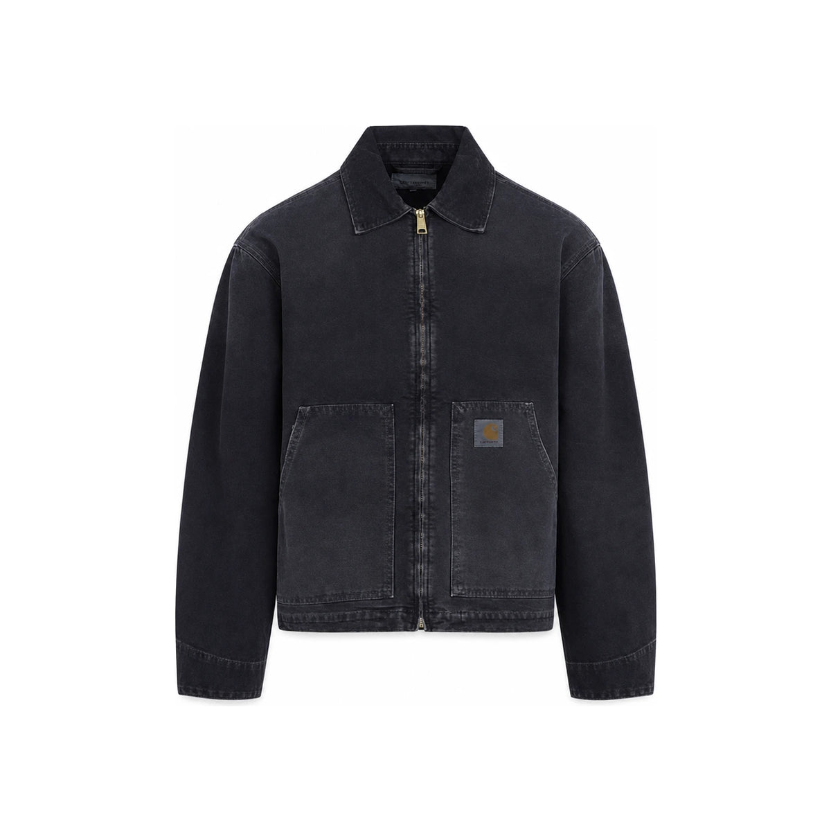 CARHARTT WIP Black Bomber Jacket for Men