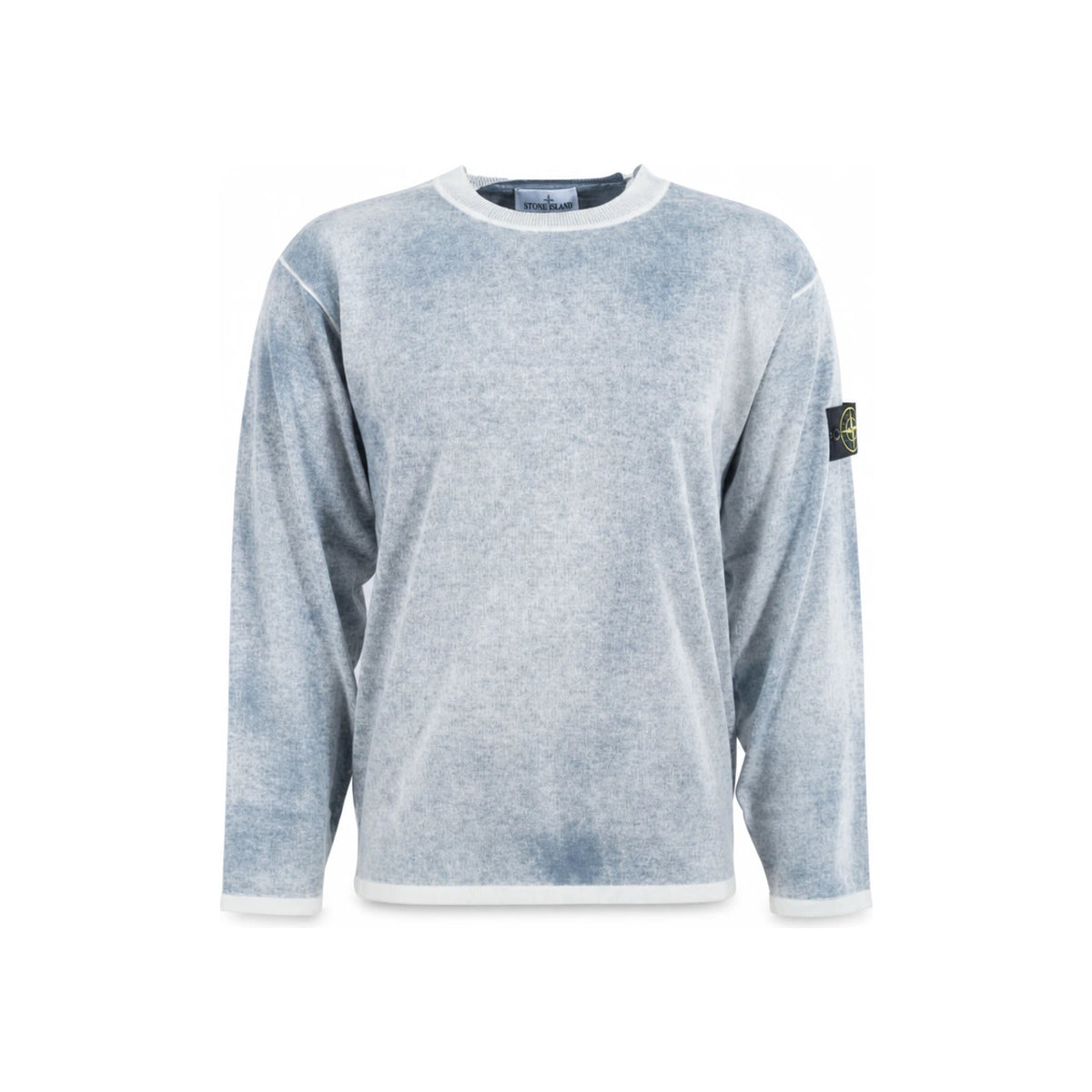 STONE ISLAND Organic Cotton Polo Shirt Ivory Men’s 5100030