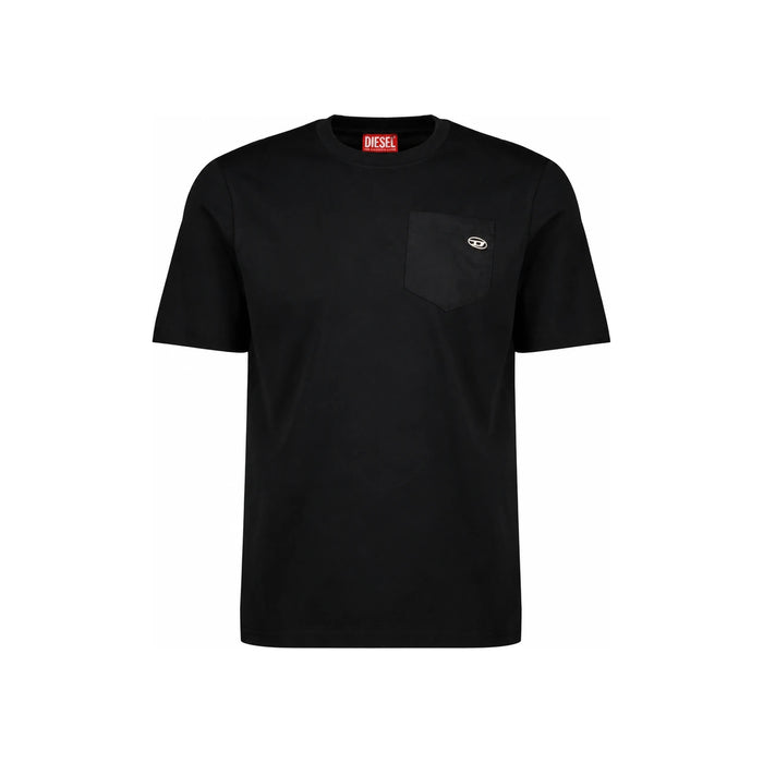 DIESEL Black Pocket TADJUST Short Sleeve T-Shirt