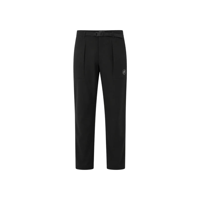 MAMMUT Black Straight Classic Pants for Men M11F5PT002 BK