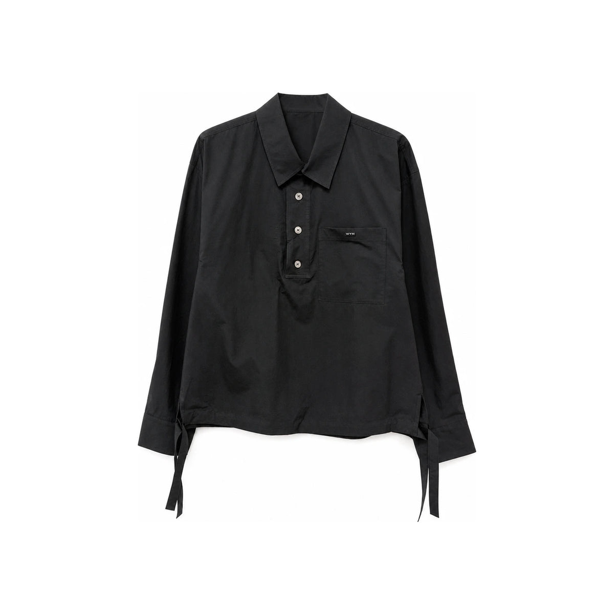 WOOYOUNGMI Cotton Half-Sleeve Shirt for Men W261SH15 843B
