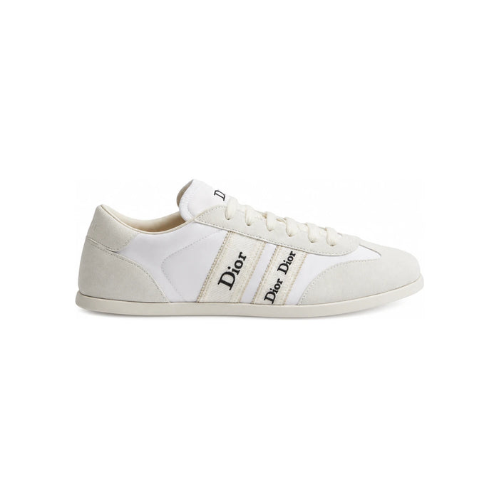 DIOR Ribbon Sneakers Women Black White Low-Top