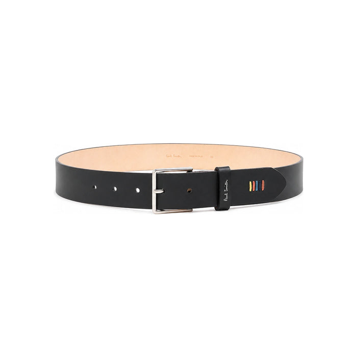 Paul Smith Men’s Stripe Stitch Leather Belt 7946 NSTITC 79A