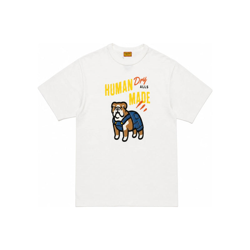 Humanmade White Graphic Short Sleeve T-Shirt for Men