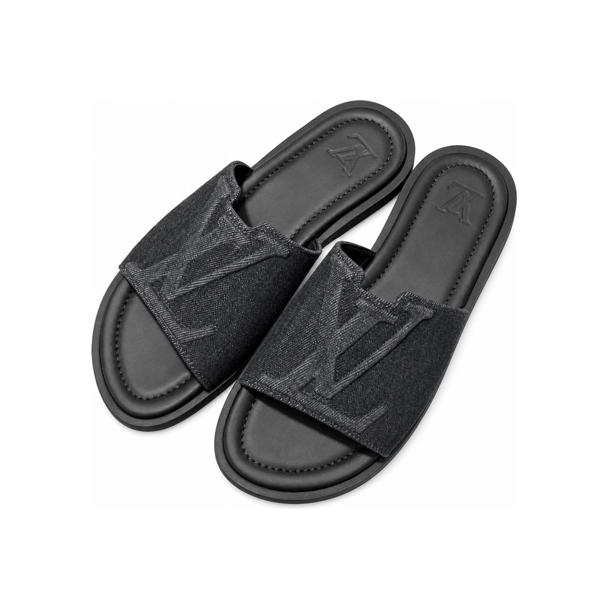 Louis Vuitton Portofino Mule Sandals Black Men’s