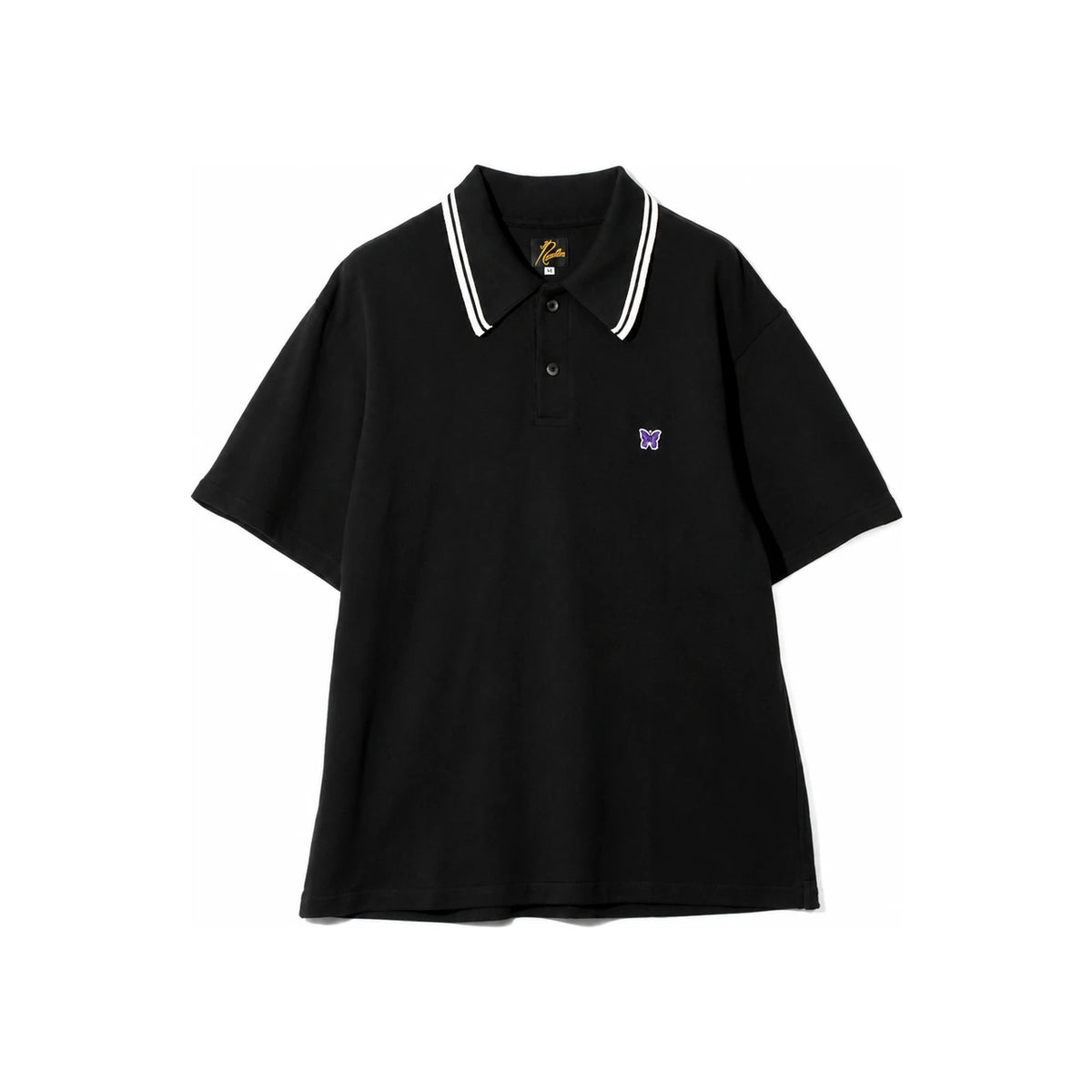 NEEDLES Men’s Short Sleeve T-Shirt SX442 DBlack