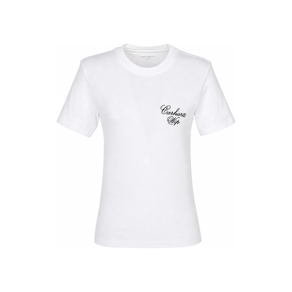 Carhartt WIP Gracious Logo Women’s Short Sleeve T-Shirt Gray