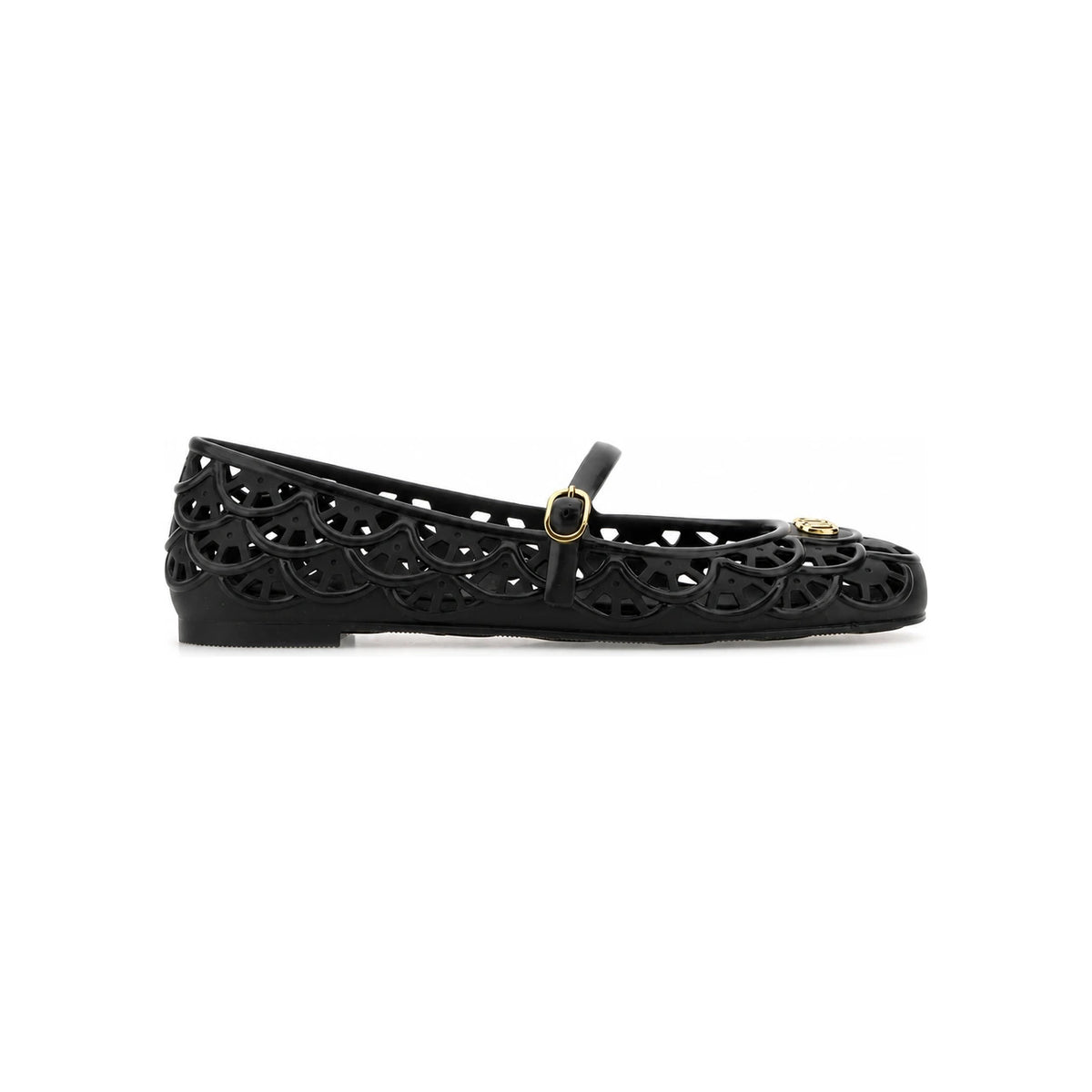 VALENTINO Garavani Black Leather Sandals