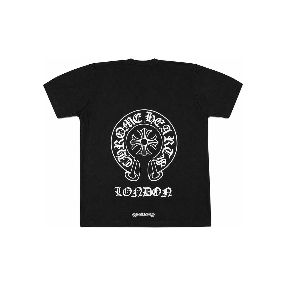 Chrome Hearts Horseshoe Logo Short Sleeve T-Shirt Black London