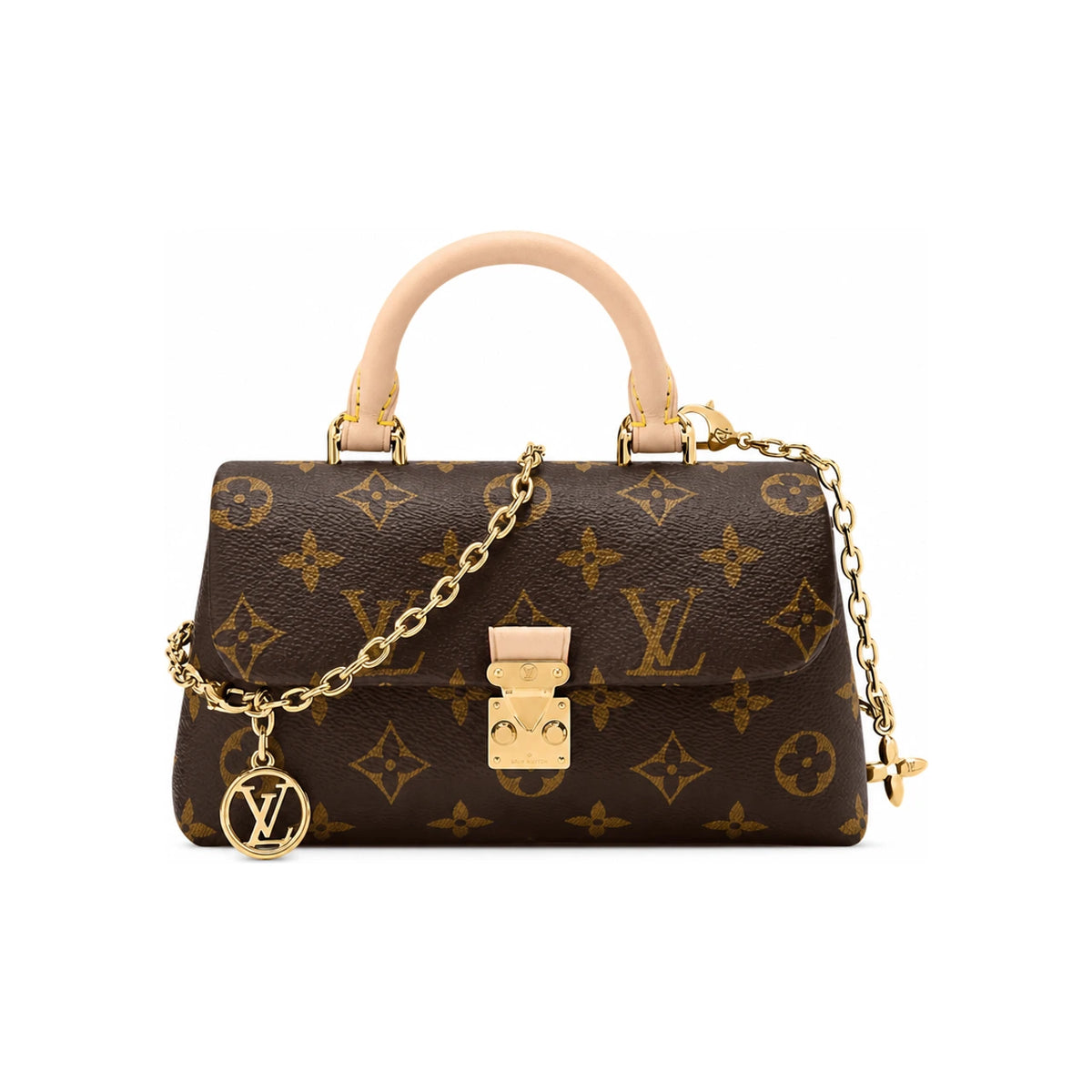 Louis Vuitton Nano Madeleine Monogram Coated Canvas Tote Bag