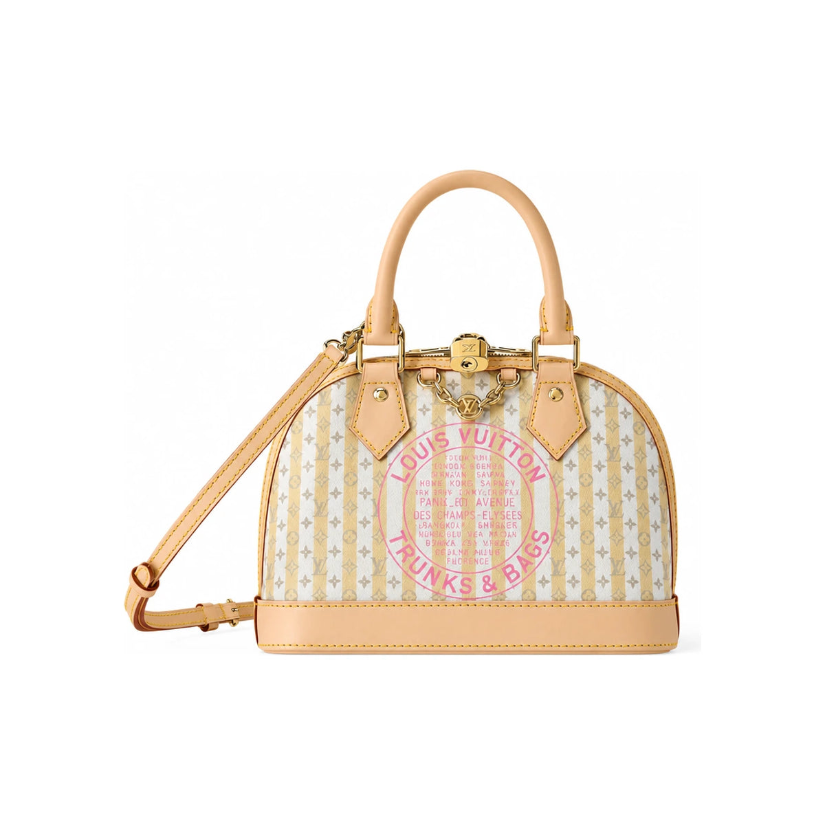 Louis Vuitton Alma BB Epi Leather Top Handle Tote Bag