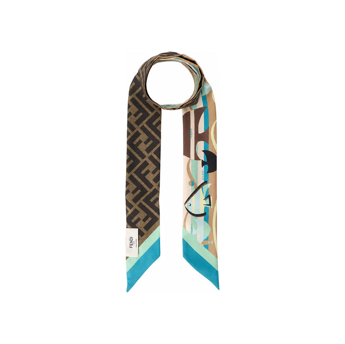FENDI Optical Wrappy Women’s Silk Scarf
