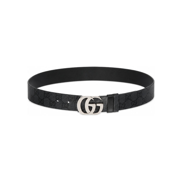 GUCCI GG Marmont Reversible Leather Belt for Men Black