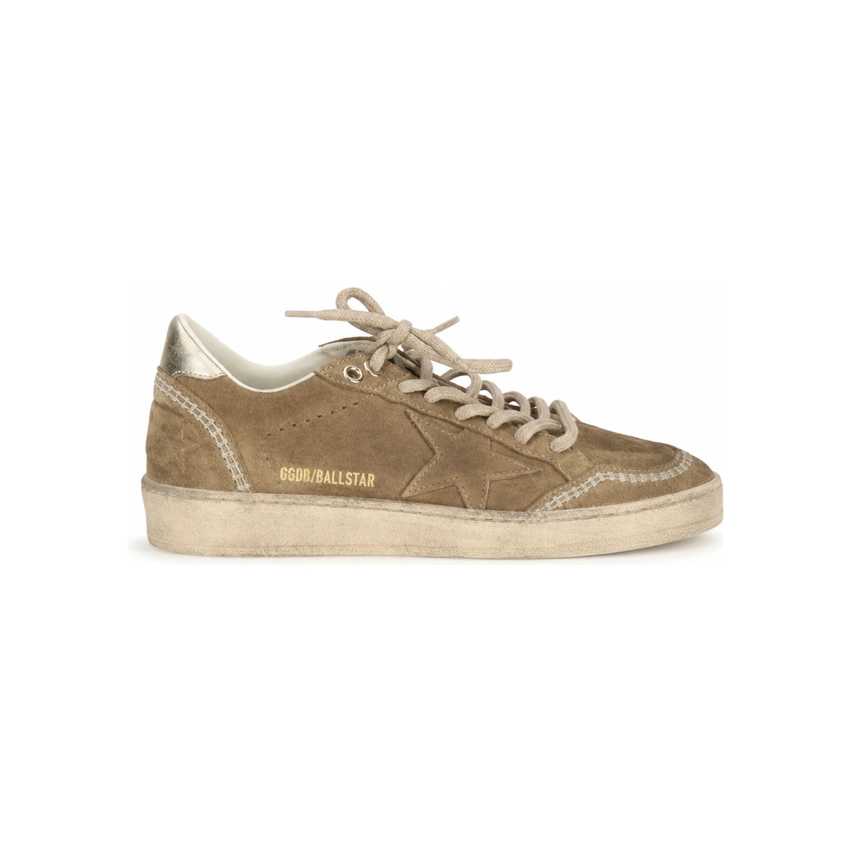 GOLDEN GOOSE Ball Star Suede Star Low-Top Sneakers