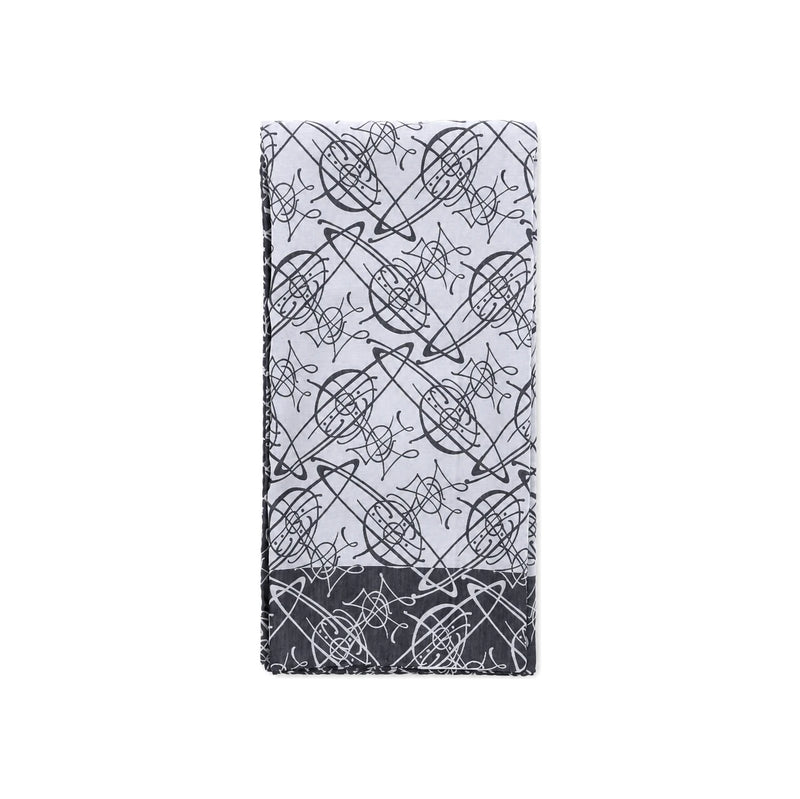 Vivienne Westwood Graffiti ORB Logo Scarf for Women 81030033 W01G1 N401