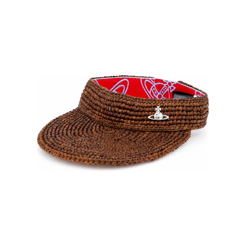 Vivienne Westwood Women’s Visor Sun Cap Hat 8102002T K005N C405