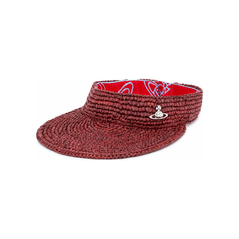 Vivienne Westwood Women’s Visor Sun Cap Hat 8102002T K005N D411