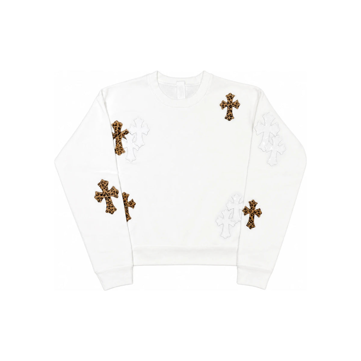 Chrome Hearts Paper Jam Patch White Sweatshirt Unisex