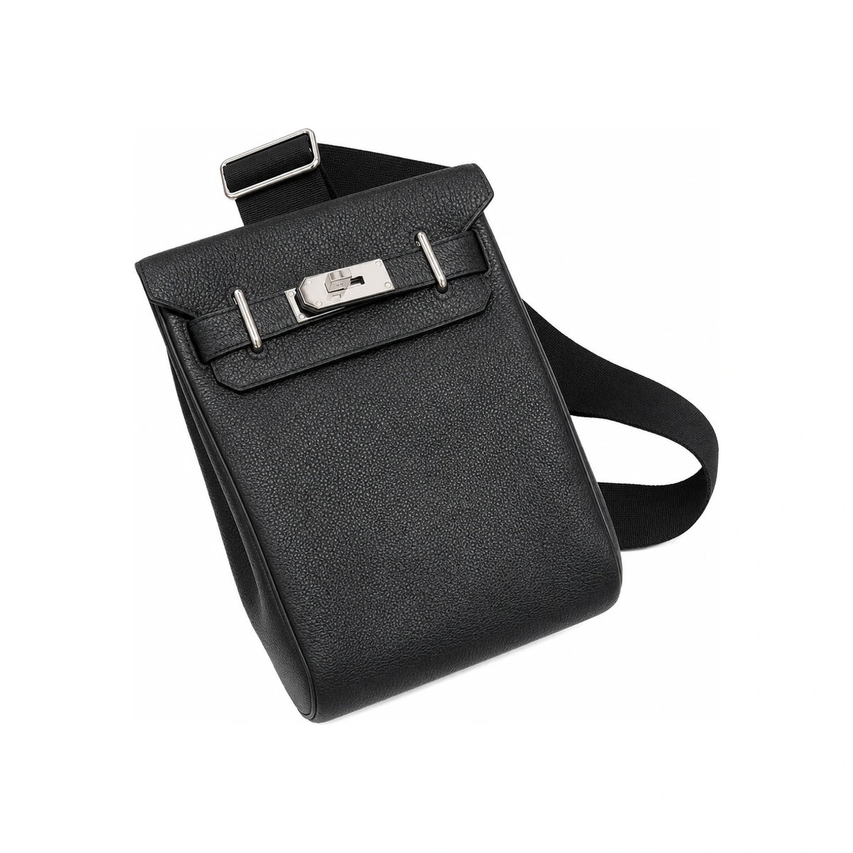 HERMES Hac A Dos PM Backpack Black Palladium Hardware Unisex