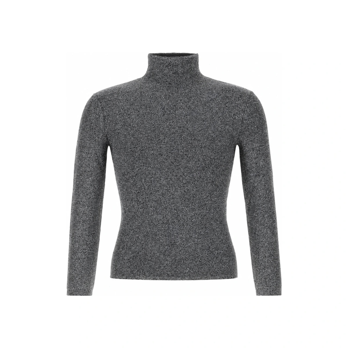 GUCCI Black Wool Turtleneck Sweater