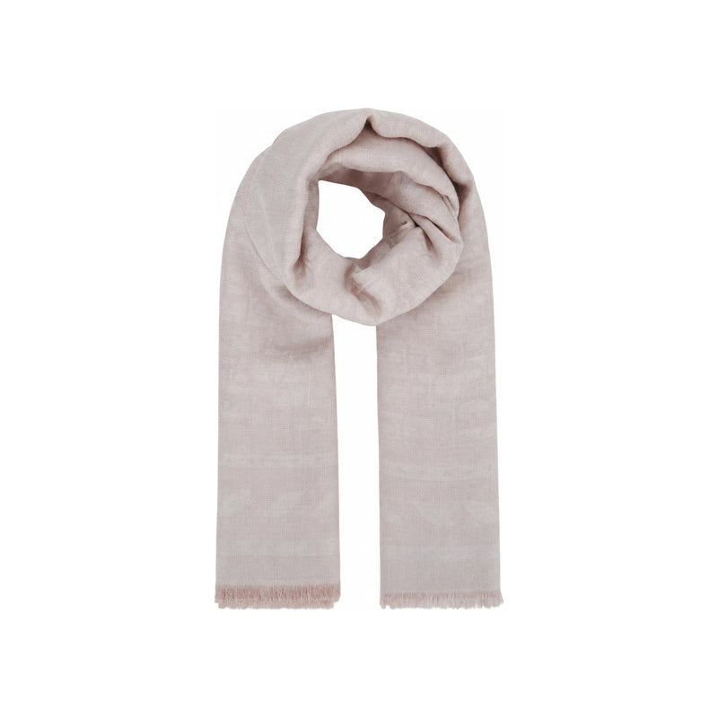 DIOR Oblique Silver-Tone Silk Wool Cashmere Jacquard Scarf 64TS140L1166CO95
