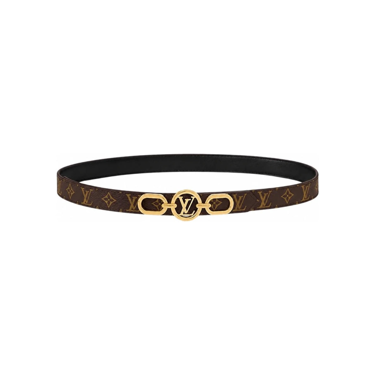 Louis Vuitton LV Circle Buckle 20mm Reversible Men's Belt M0510