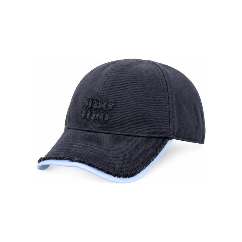 Miu Miu Drill Cotton Women’s Cap 5HC369 2CWL F0G6N