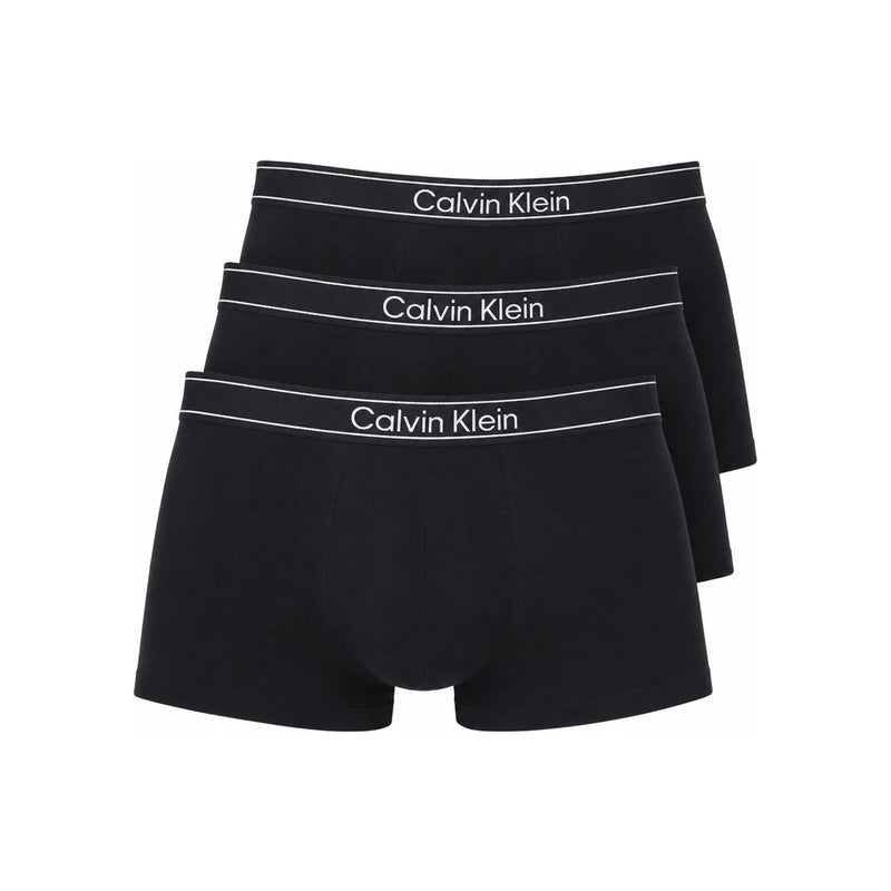 Calvin Klein Men’s Low Rise Viscose Boxer Briefs 3-Pack Underwear NP2829O 001