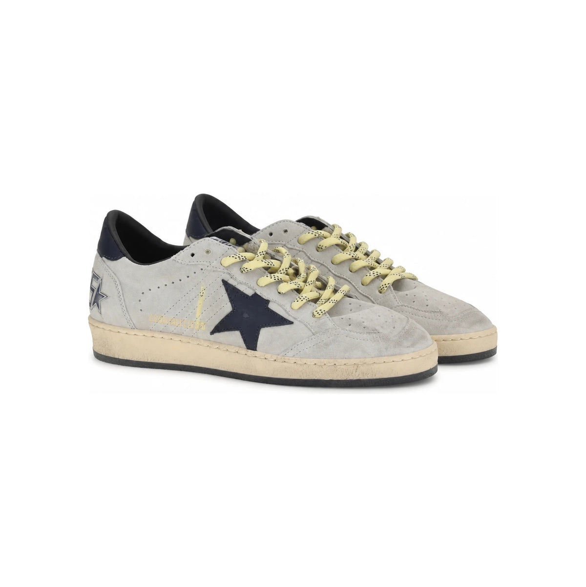 GOLDEN GOOSE Leather Ball Star Low-Top Sneakers with Star GMF00117 F008727 60604