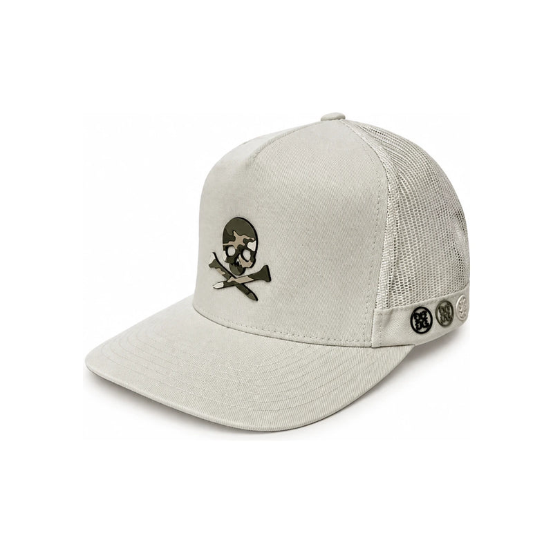 G/FORE Camo Skull Tall Trucker Cap Permis Women’s Golf Hat GMH000153 PMC