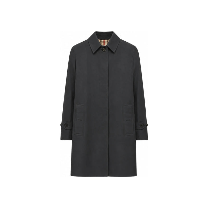 BURBERRY Black Long Trench Coat 8111453