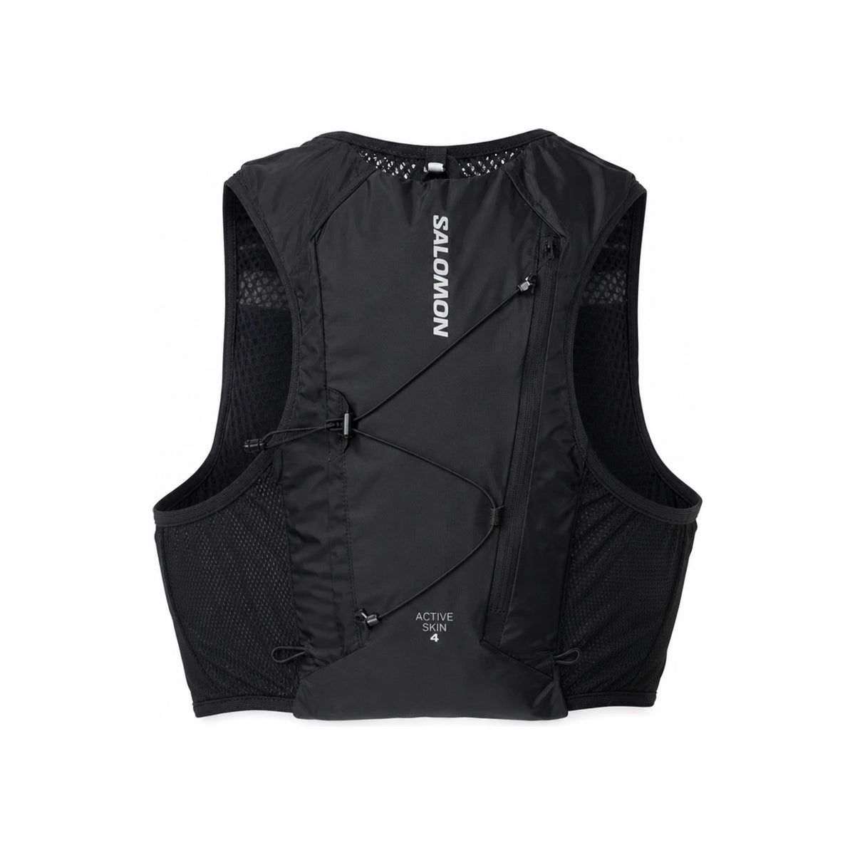 SALOMON Active Skin 4 Running Vest Black Metal (Flasks Not Included)