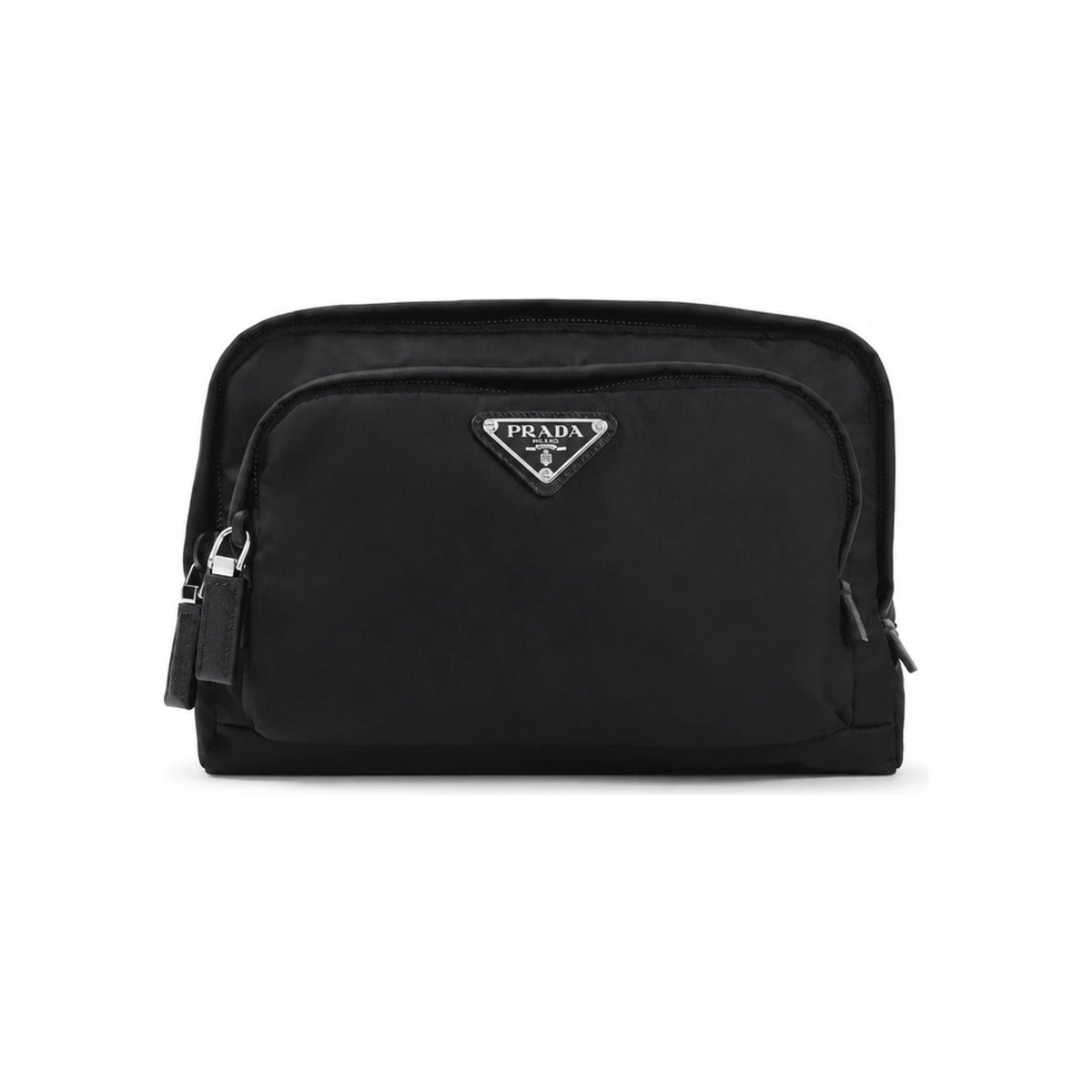 PRADA Black Leather Clutch Wallet