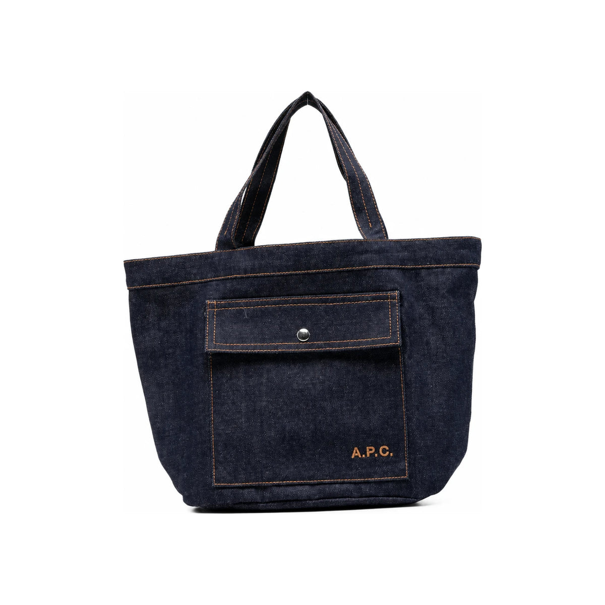 A.P.C. Jade Denim Tote Bag Eco Shopper