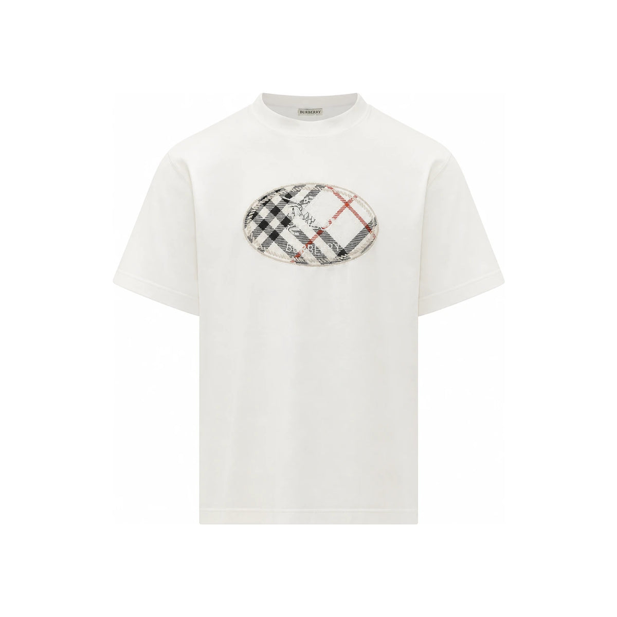 BURBERRY Short Sleeve Cotton T-Shirt Black Men