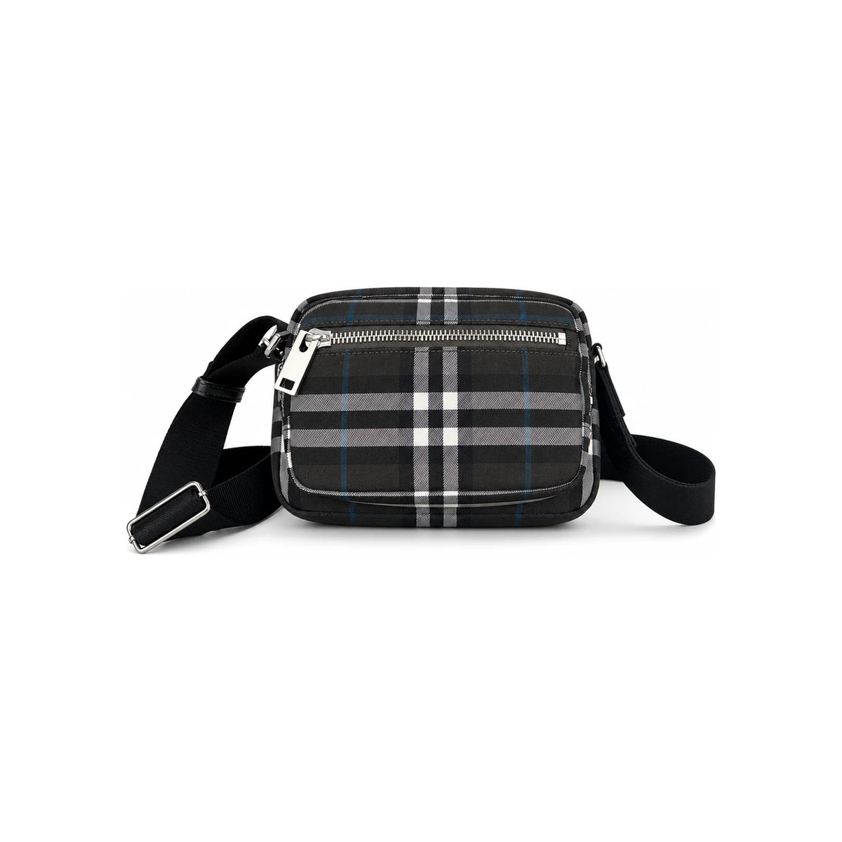 BURBERRY Check Pattern Crossbody Shoulder Hip Bag 81203651 SNUG