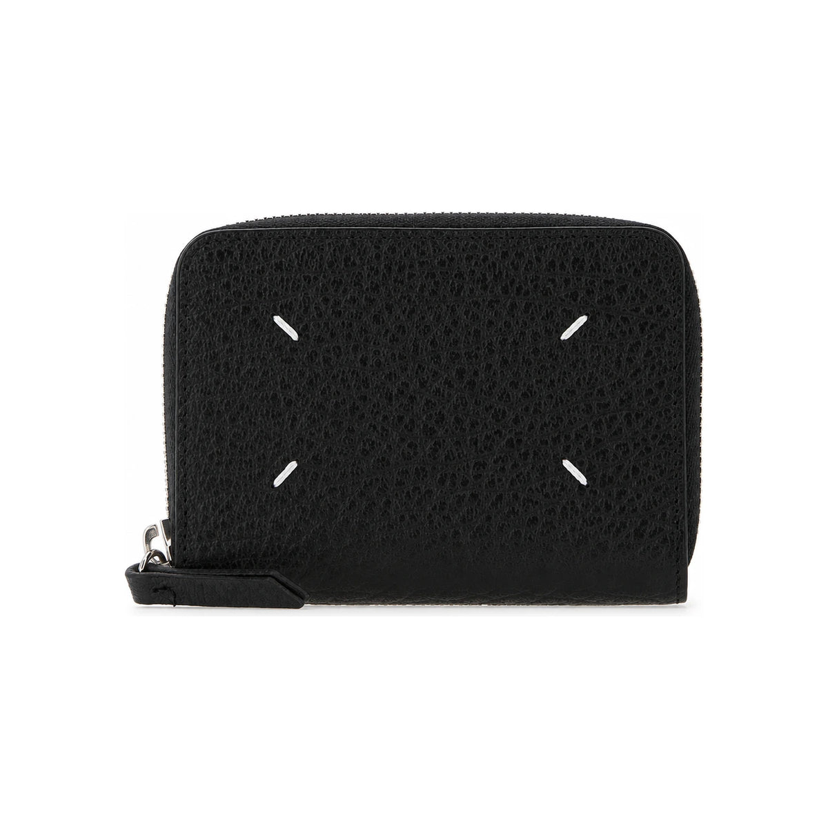 Maison Margiela Black Leather Bifold Medium Wallet