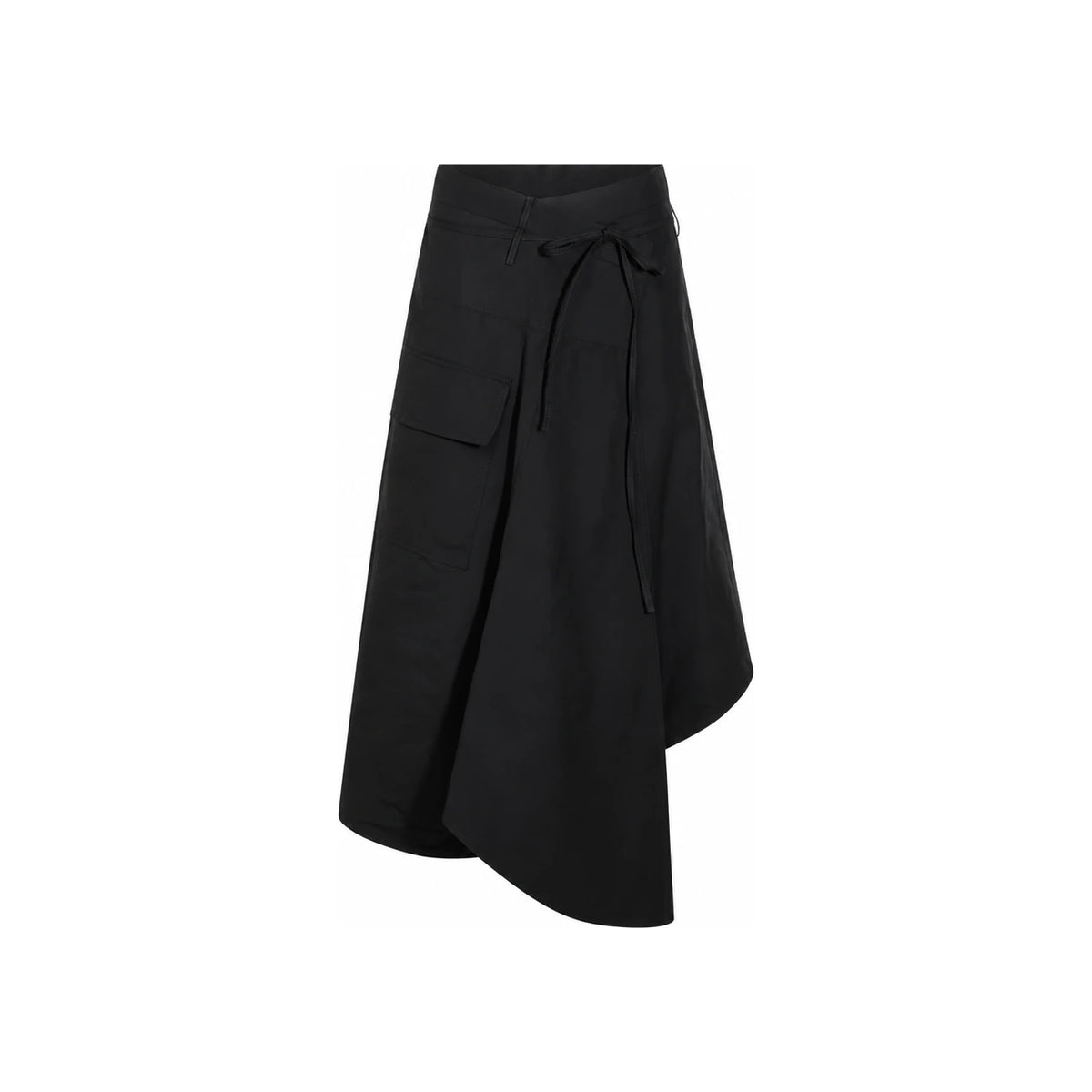 Bottega Veneta Black Wool Long Skirt