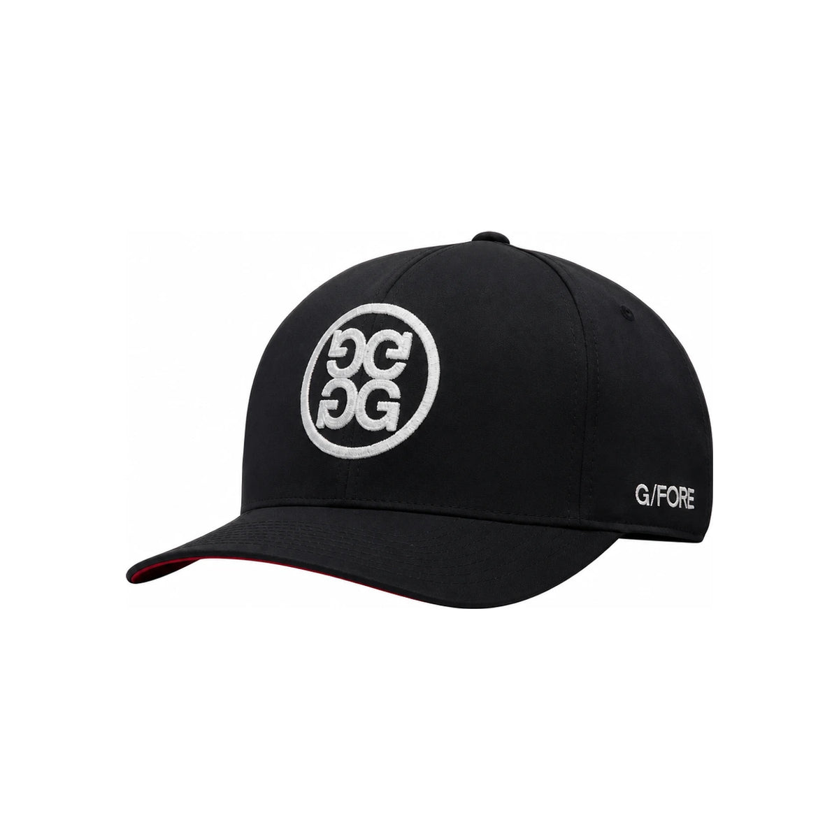 G/FORE Chain Stitch GS Circle Contrast Cap Onyx Snow GMH000133 OSNO