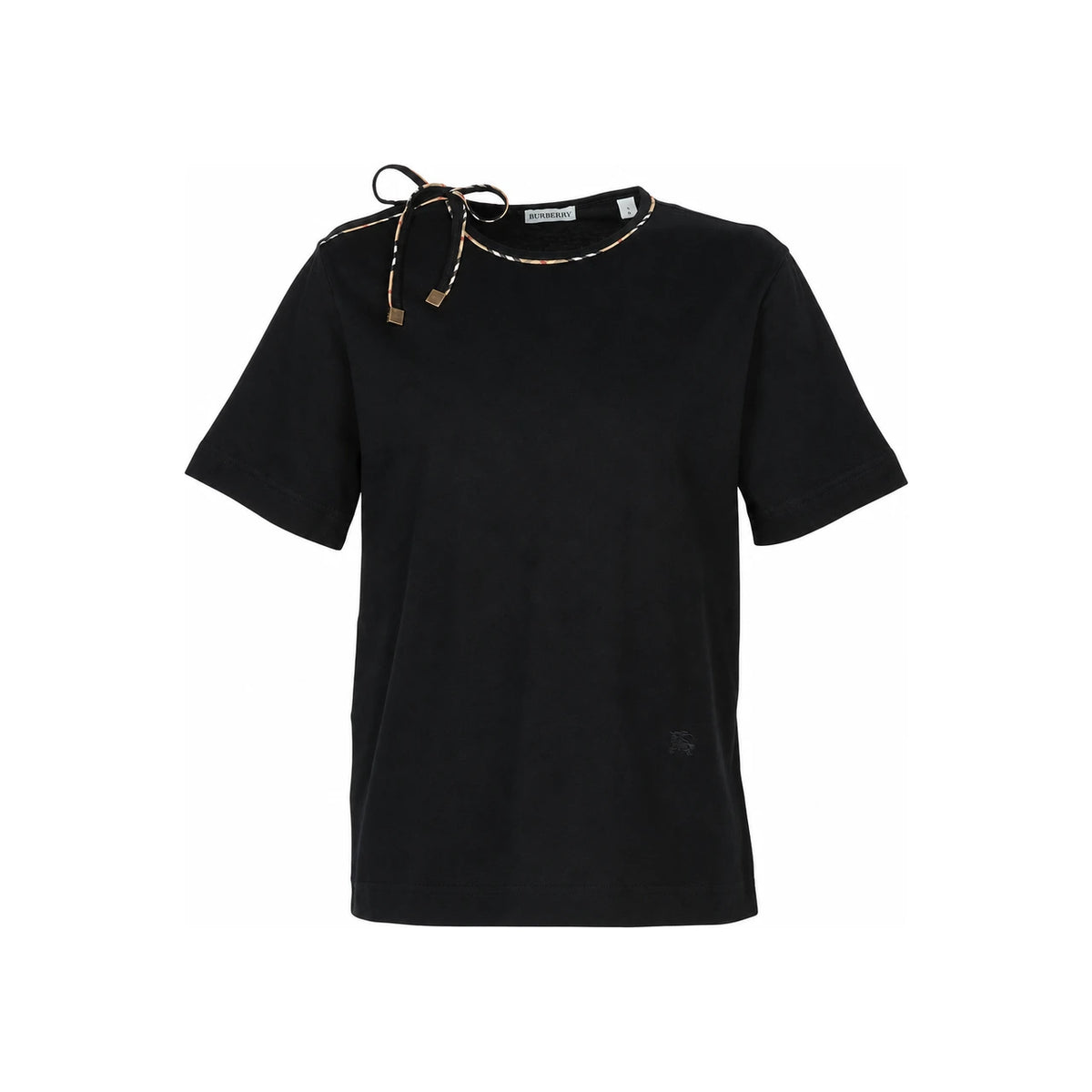 BURBERRY Short Sleeve Cotton T-Shirt