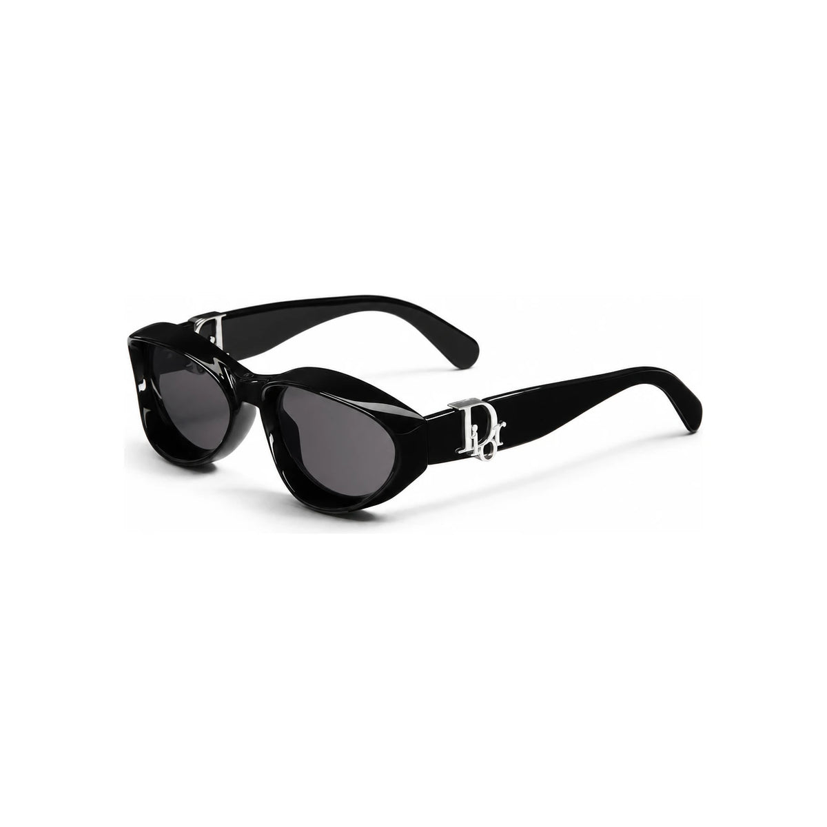 DIOR Oblique R1I Black Oval Sunglasses DOBLR1IXR 10A0