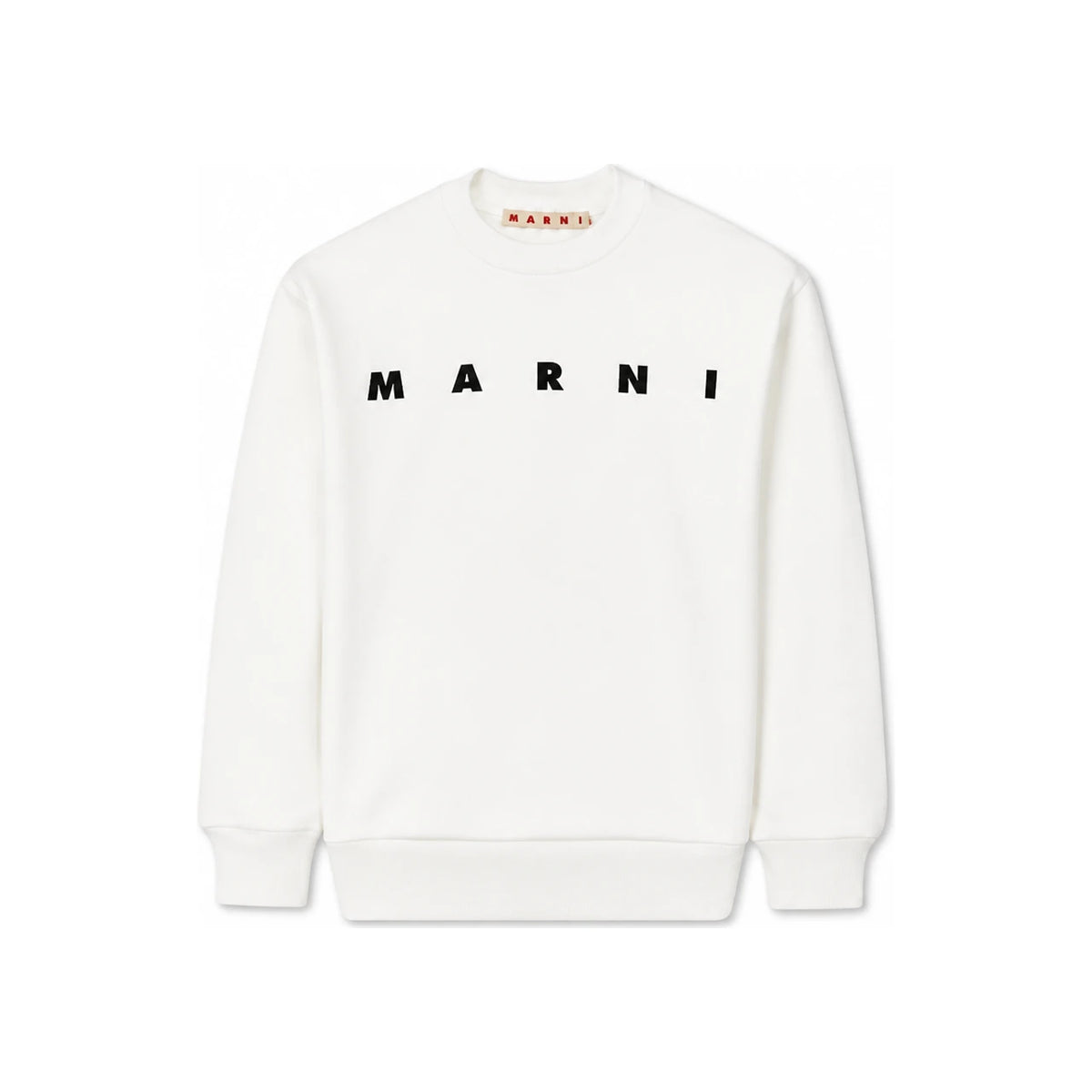 Marni Kids Women Logo Print Sweatshirt White M01612 M00V0 0M100